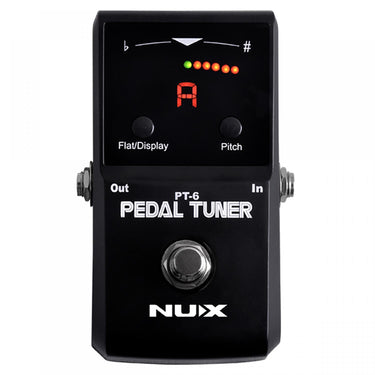 Afinador Nux Pt-6 Electrónico Cromático de Pedal